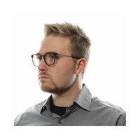 Police Men's Black  Optical Frames - One Size thumbnail