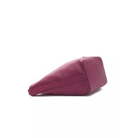 Pompei Donatella Women's Elegant Burgundy Leather Shoulder Bag - One Size thumbnail