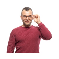 Sandro Men's Brown  Optical Frames - One Size thumbnail