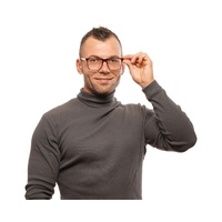 Sandro Men's Brown  Optical Frames - One Size thumbnail
