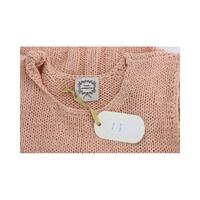 Pink Memories Sleeveless Knitted Cotton Blend Vest Sweater One Size Women thumbnail