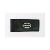 Authentic Dolce & Gabbana Green Leather Money Bar Clip One Size Men thumbnail
