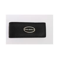 Authentic Dolce & Gabbana Blue Leather Money Bar Clip One Size Men thumbnail