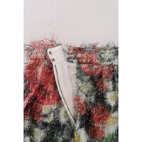Floral Pencil Skirt with High Waist and Logo Details 40 IT Women thumbnail