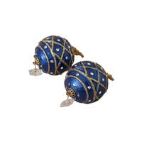 Dolce & Gabbana Christmas Balls Crystal Clip-On Earrings One Size Women thumbnail