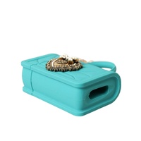 Dolce & Gabbana Women's Turquoise Silicone Devotion Heart Cover Bag Airpods Case - One Size thumbnail