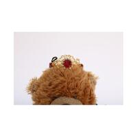 Dolce & Gabbana Brown Teddy Bear Crystal Hair Band One Size Women thumbnail