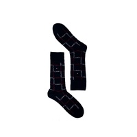 Tommy Hilfiger Men's Blue Cotton Sock - 39-42 US thumbnail