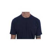 100% Authentic Daniele Alessandrini Blue Logo T-Shirt S Men thumbnail