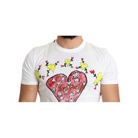 Saint Valentine Print Crew Neck Short Sleeves T-shirt 46 IT Men thumbnail