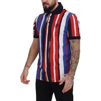 100% Authentic Dolce & Gabbana Striped Polo T-Shirt 48 IT Men thumbnail