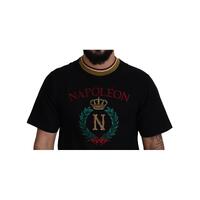 Authentic Dolce & Gabbana Logo Embroidered Short Sleeve T-Shirt 44 IT Men thumbnail
