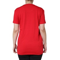 Dolce & Gabbana Women's Red Cotton Crew Neck Short Sleeve Tee T-shirt - 48 IT thumbnail