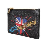 DOLCE & GABBANA Cardholder Coin Wallet with Zipper Closure One Size Women thumbnail