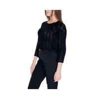 Vero Moda Women's Black Cotton Tops & T-Shirt - 42 IT thumbnail