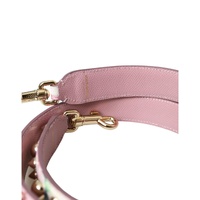 Dolce & Gabbana Women's Pink Floral Handbag Accessory Shoulder Strap - One Size thumbnail