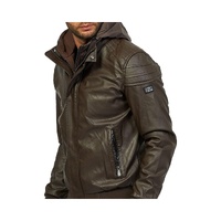 Yes Zee Men's Brown Polyethylene Jacket - M thumbnail