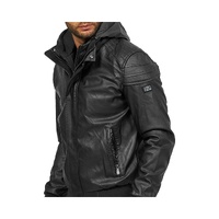 Yes Zee Men's Black Polyethylene Jacket - 2XL thumbnail