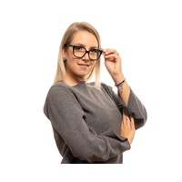 Yohji Yamamoto Women's Black  Optical Frames - One Size thumbnail