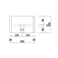 New Concrete Cement Wash Basin Counter Top Matte Black Wall Hung Basin thumbnail