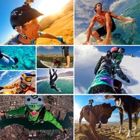 Waterproof Travel Case for Action Cameras and Accessories - Large Size thumbnail