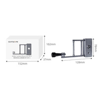 Aluminum Mount Plate Adapter for Dji Action / Gopro Hero9 / 8 Mobile 3 / Om4 Gimbal thumbnail