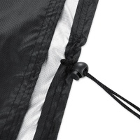 Outdoor Furniture Set Cover - Waterproof Anti-uv Dust-proof - 210d Oxford Cloth - 123x123x74cm - Black thumbnail