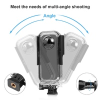 Waterproof Housing for Insta360 X3 - 30m Depth thumbnail
