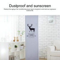 Vertical Cabinet Air Conditioning Cover - All-inclusive Fabric - 170x50x30cm - Sailboat Design thumbnail