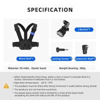 Action Camera Chest Strap Mount Belt thumbnail