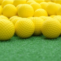 Set of 10 Rubber Indoor Golf Balls thumbnail