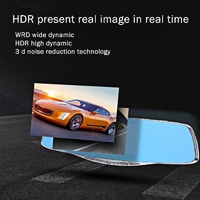 4.3 Hd 1080p Rearview Mirror Vehicle Dvr with Screen Display thumbnail