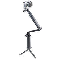 Extendable Monopod Tripod for Action Cameras - 3 Way Multi Function thumbnail