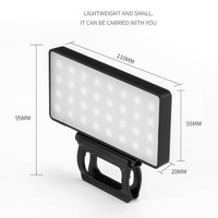 Adjustable Outdoor Phone Fill Light - Monochrome White thumbnail