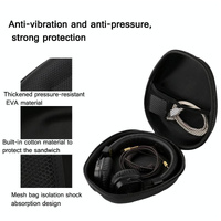 Gray Headphone Storage Bag - Universal Organizer thumbnail