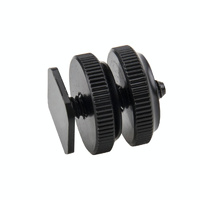 Aluminum Alloy Hot Shoe Adapter For Dslr & Gopro Cameras thumbnail