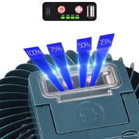 Multi-function Rechargeable Fan Light for Camping and Live Broadcast thumbnail