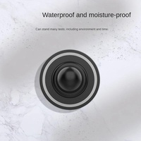 Wall Mounted Magnetic Blower Holder for Nozzles - no Punch Needed - For Dyson Hair Dryer thumbnail
