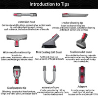Versatile 5-in-1 Vacuum Attachments for Dyson v Series thumbnail
