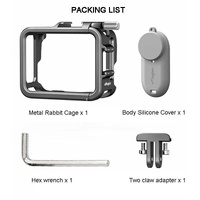 Amagisn Metal Rabbit Cage Protection for Insta360 Go 3 - Bezel Accessories thumbnail
