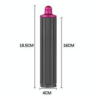 Enhanced Long Curling Nozzle for Dyson Airwrap Hair Dryer - Rose Red thumbnail