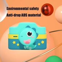 Mini Children's Cartoon Dual-lens Digital Camera Toy - Dinosaur Design thumbnail
