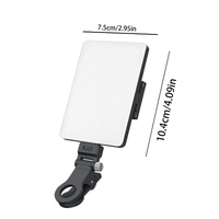 5w Mobile Phone Fill Light with Screen for Live Broadcast and Pocket Light thumbnail
