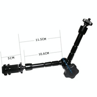 11 Articulating Magic Arm For Lcd Monitor Camera Lights - Black thumbnail