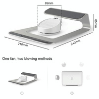 Aluminum Laptop Stand with Cooling thumbnail