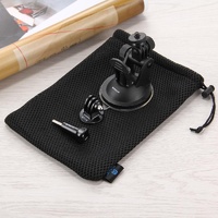 Universal Suction Cup Mount for Action Cameras with Tripod Adapter and Storage Bag thumbnail