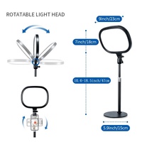 Full Screen Beauty Light - Single Light & Stand for S20 Selfies thumbnail