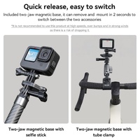 Quick Release Magnetic Action Camera Mount - Extended thumbnail