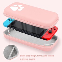 Switch Console Storage Bag with Cat Paw Design thumbnail