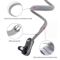 Flexible Neck Mount for Pov Viewing with Strap - With J-Hook Buckle thumbnail